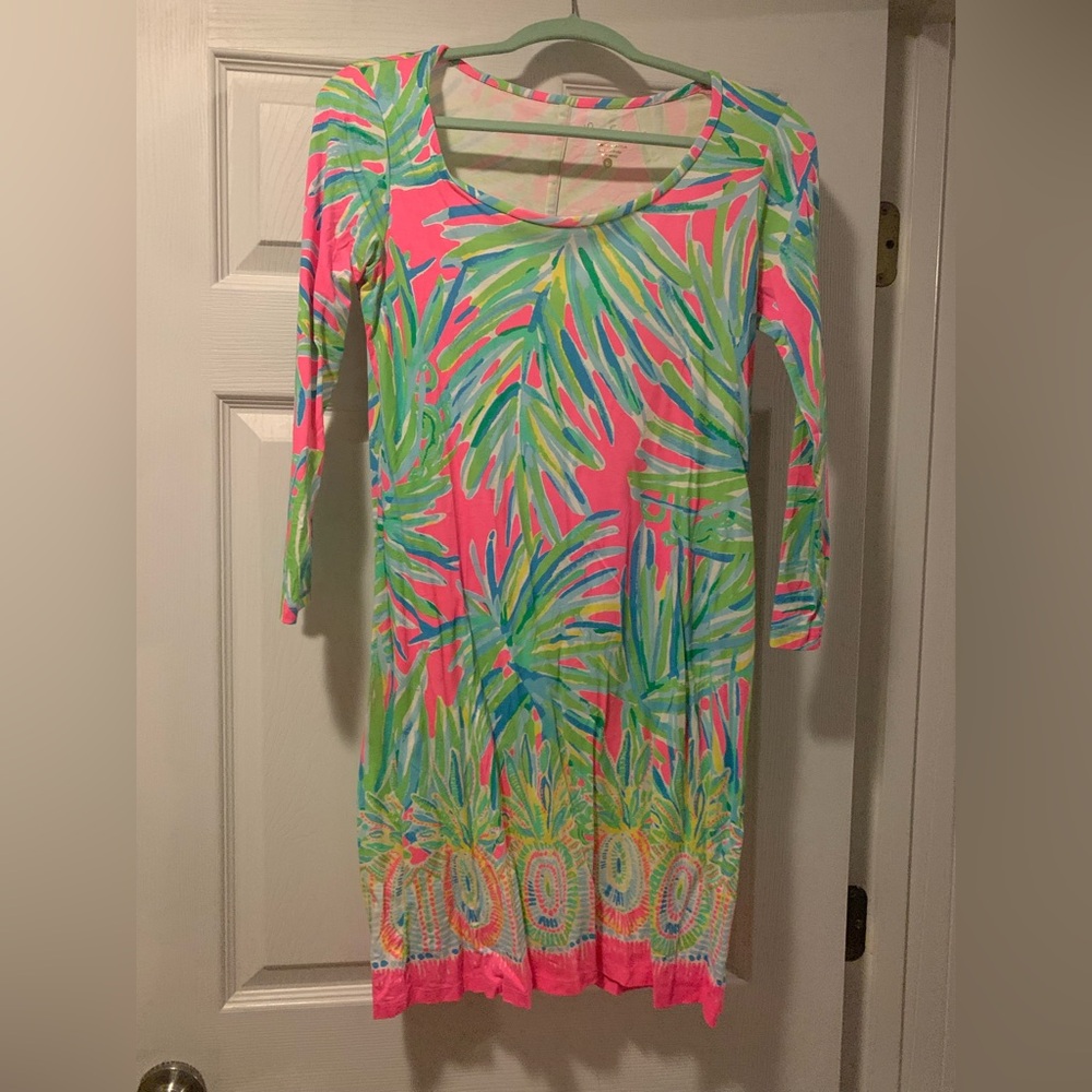 Lilly Pulitzer Tropical Print Dress